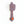 Wall Clock Lavender Gray