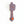 Wall Clock Lavender Gray