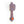 Wall Clock Lavender Gray