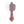 Wall Clock Lavender Gray