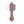 Wall Clock Lavender Gray