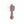 Wall Clock Lavender Gray
