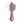 Wall Clock Lavender Gray