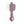 Wall Clock Lavender Gray