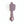 Wall Clock Lavender Gray