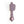 Wall Clock Lavender Gray