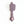 Wall Clock Lavender Gray
