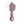 Wall Clock Lavender Gray