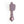 Wall Clock Lavender Gray