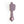 Wall Clock Lavender Gray