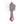Wall Clock Lavender Gray