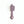 Wall Clock Lavender Gray
