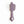 Wall Clock Lavender Gray