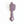 Wall Clock Lavender Gray