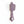 Wall Clock Lavender Gray