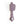 Wall Clock Lavender Gray