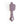 Wall Clock Lavender Gray