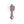 Wall Clock Lavender Gray