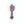Wall Clock Lavender Gray