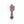 Wall Clock Lavender Gray