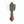 Wandklok Mist Groen