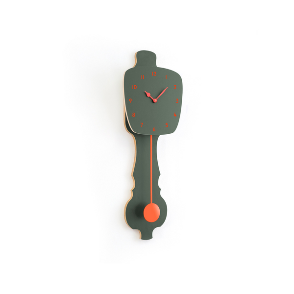 Wall Clock Mist Green