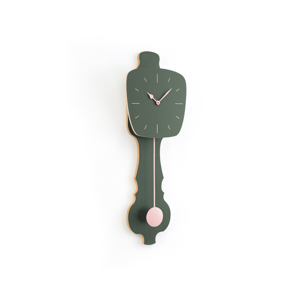 Wall Clock Mist Green