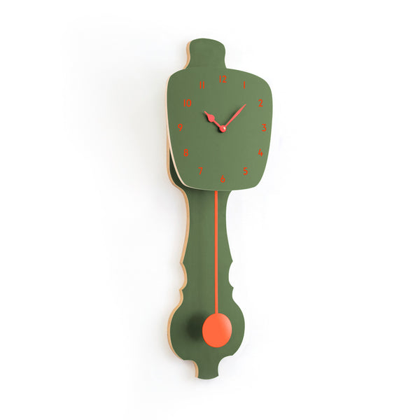 Wall Clock Mist Green