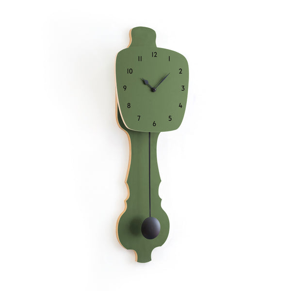 Wall Clock Mist Green