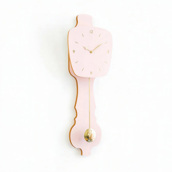 Wandklok Pastel Roze