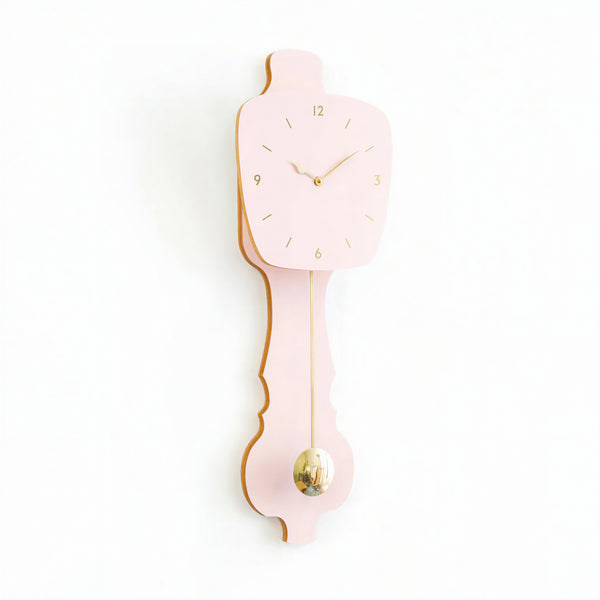 Wall Clock Pastel Pink