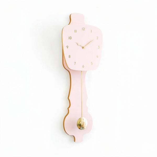 Wall Clock Pastel Pink