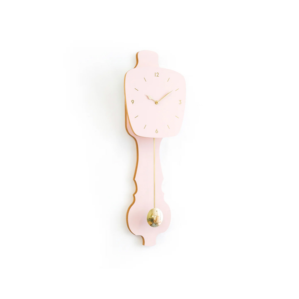 Wall Clock Pastel Pink