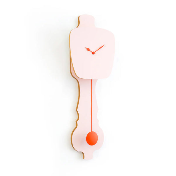Wall Clock Pastel Pink