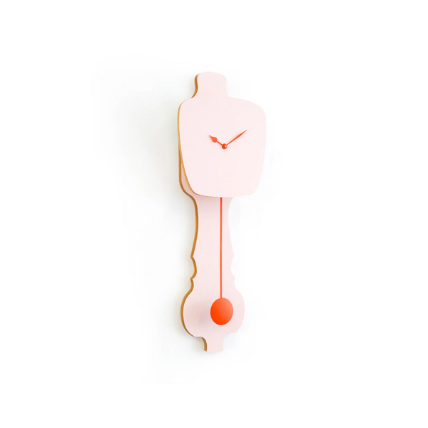 Wall Clock Pastel Pink