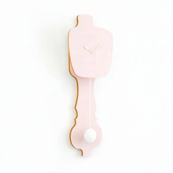 Wall Clock Pastel Pink