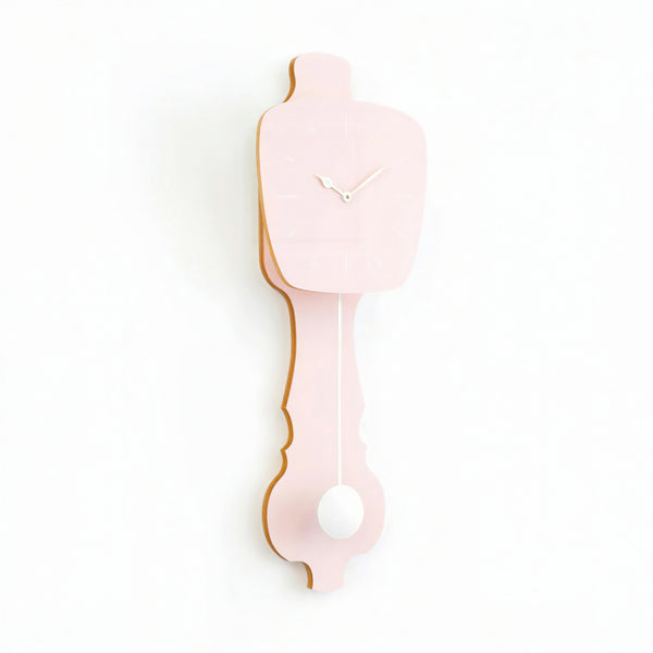 Wall Clock Pastel Pink