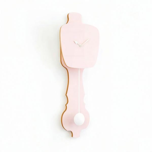 Wandklok Pastel Roze