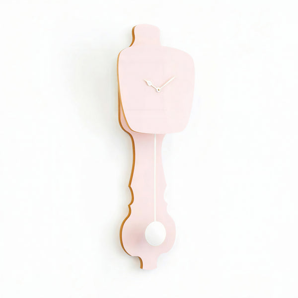 Wall Clock Pastel Pink