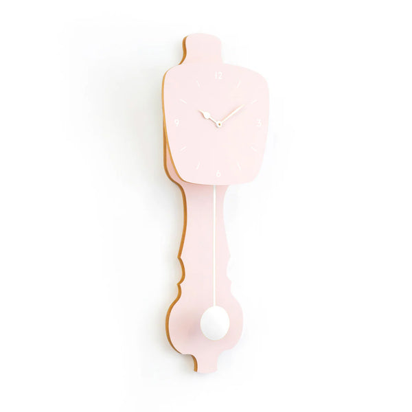 Wall Clock Pastel Pink