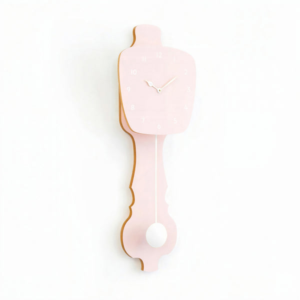 Wall Clock Pastel Pink