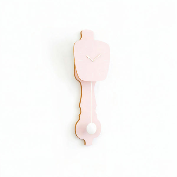 Wandklok Pastel Roze