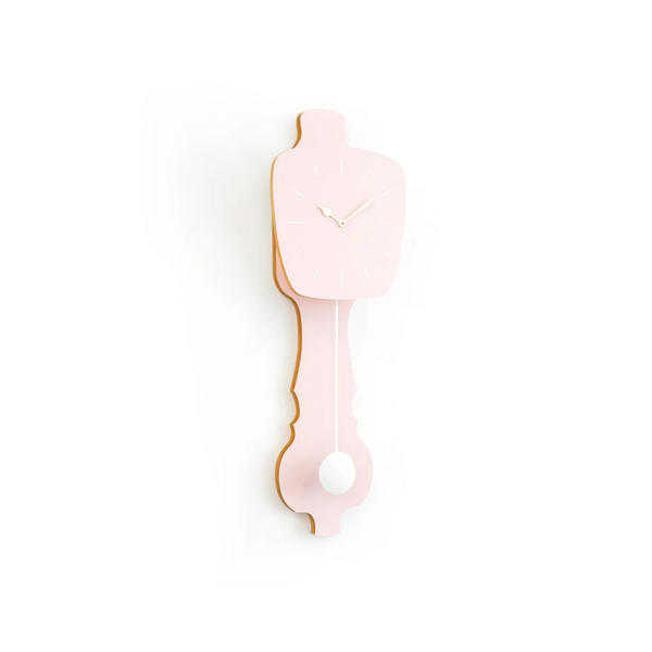 Wall Clock Pastel Pink