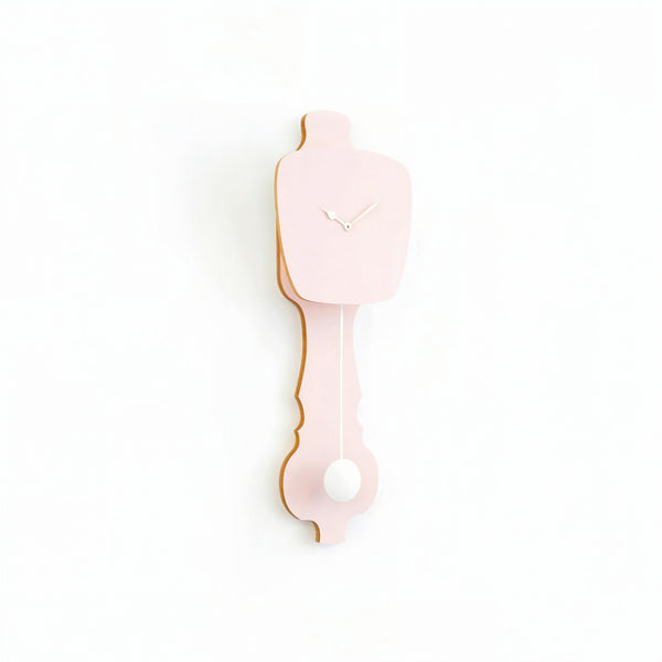 Wandklok Pastel Roze