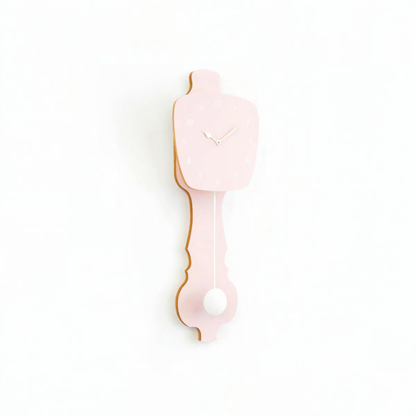 Wandklok Pastel Roze