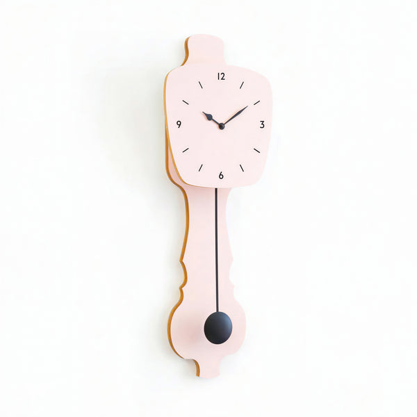 Wall Clock Pastel Pink