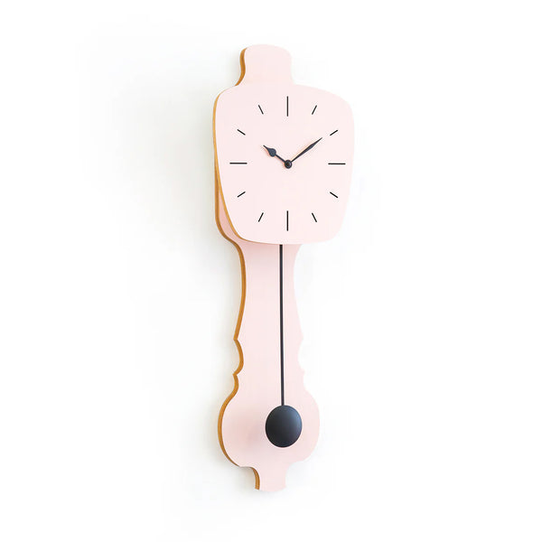 Wall Clock Pastel Pink