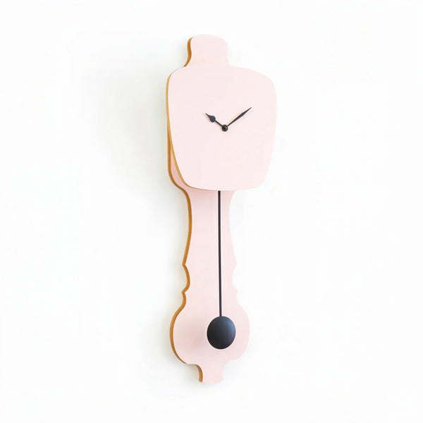Wandklok Pastel Roze