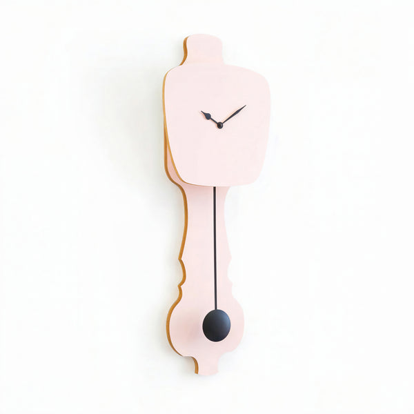 Wall Clock Pastel Pink