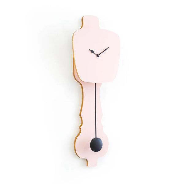 Wall Clock Pastel Pink